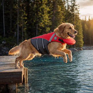 ChinLift Swim Vest — Dog Life Jacket with Head & Chin Support
