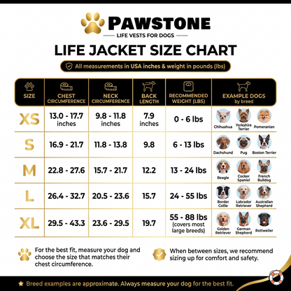 ChinLift Swim Vest — Dog Life Jacket with Head & Chin Support