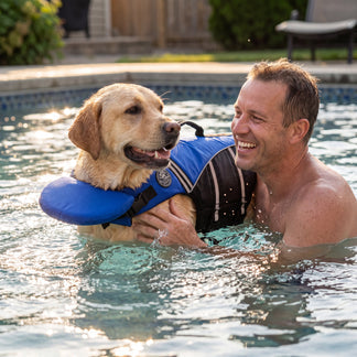 ChinLift Swim Vest — Dog Life Jacket with Head & Chin Support