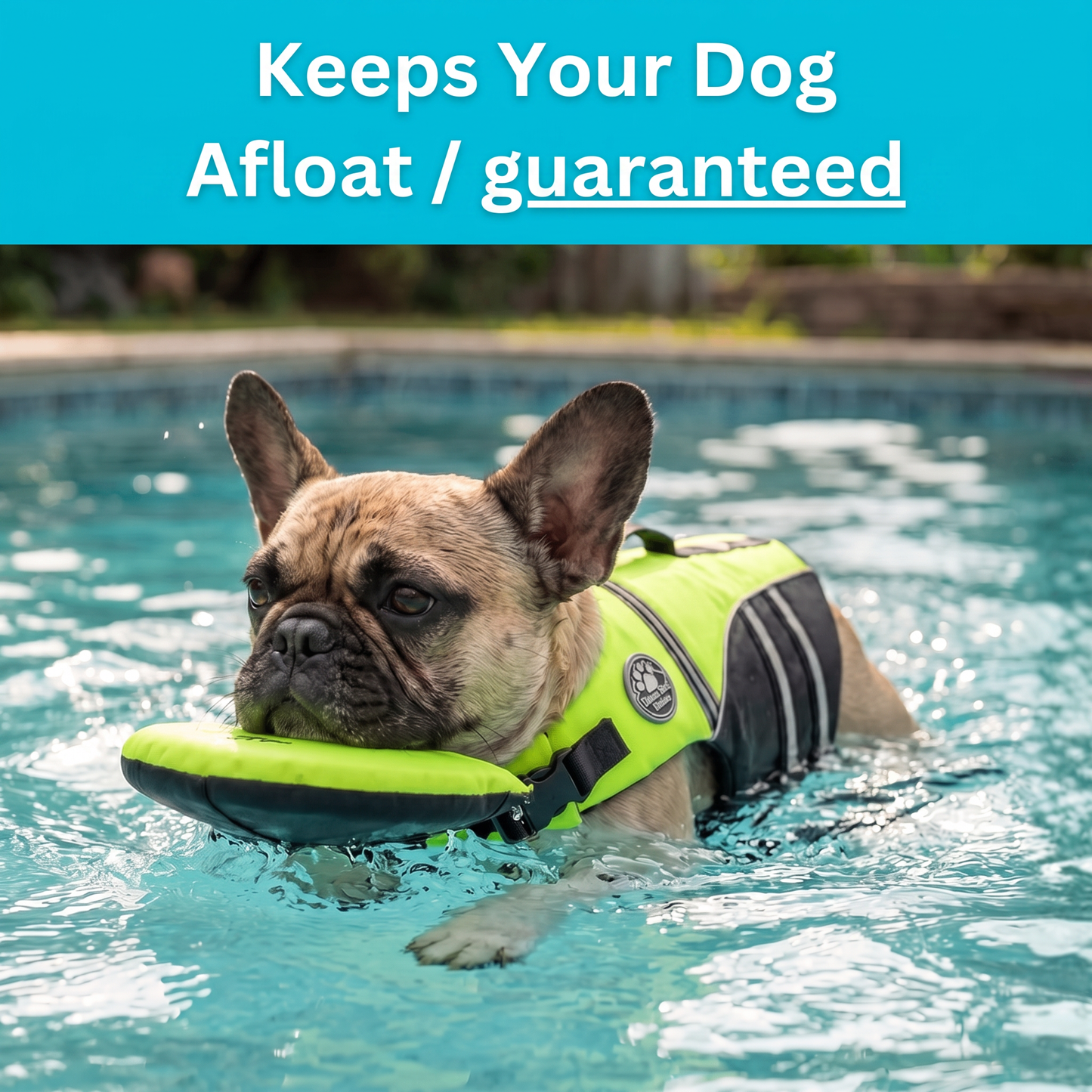 ChinLift Swim Vest — Dog Life Jacket with Head & Chin Support